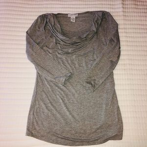 Carmen gray half sleeve shirt